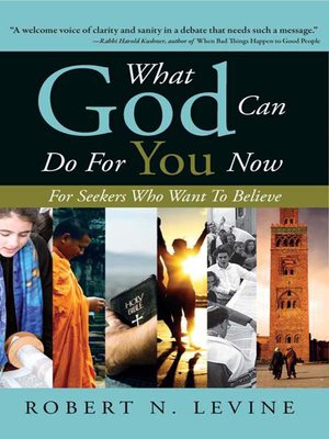 cover image of What God Can Do for You Now